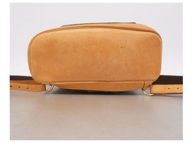 Zaino Louis Vuitton Monogram Montsouris GM Marrone - vista 3