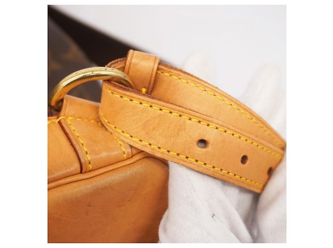 Zaino Louis Vuitton Monogram Montsouris GM Marrone - vista 8