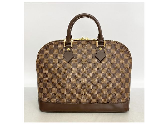 Bolso Louis Vuitton Damier Alma Damier ebene - vista 8