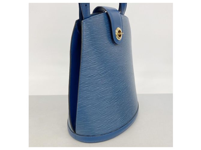 Borsa a tracolla Louis Vuitton Epi Cluny in Toledo Blue - vista 2