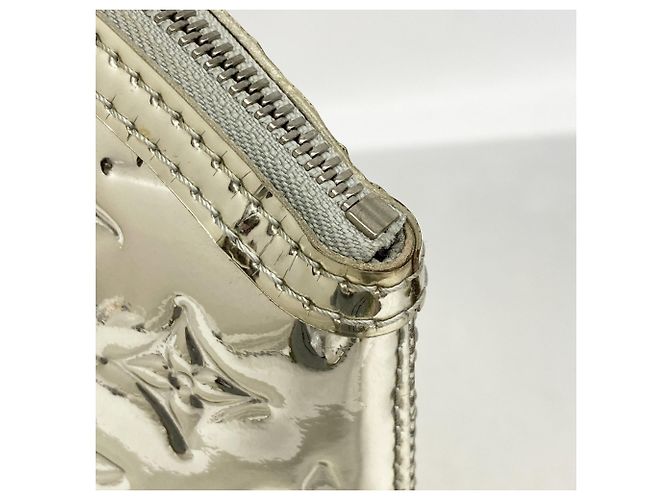 Borsa Louis Vuitton Monogram Miroir Lockit Argento - vista 7