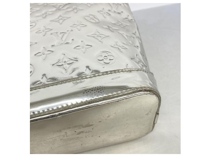 Borsa Louis Vuitton Monogram Miroir Lockit Argento - vista 8