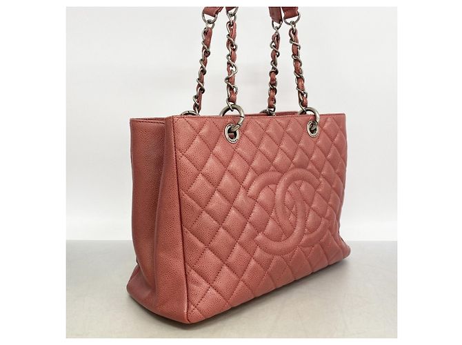 Borsa Tote Chanel Matelassé Chain Rosso - vista 2