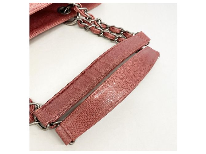 Borsa Tote Chanel Matelassé Chain Rosso - vista 9
