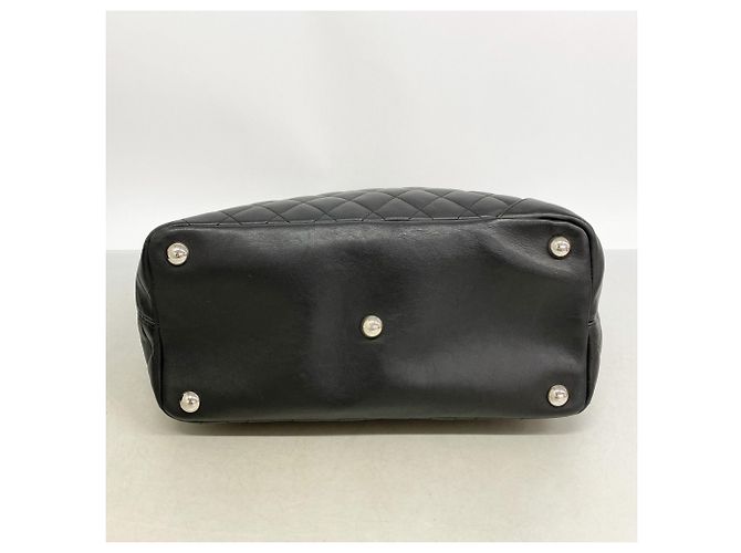Chanel Cambon Shopper aus Lammleder Schwarz - Ansicht 3
