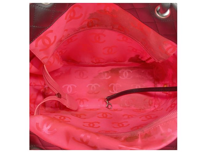 Chanel Cambon Shopper aus Lammleder Schwarz - Ansicht 4