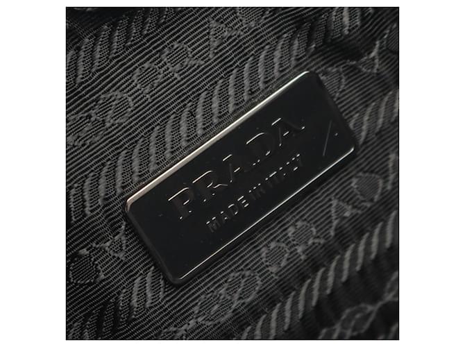 Borsa a tracolla Prada TESSUTO MIX Nero - vista 4