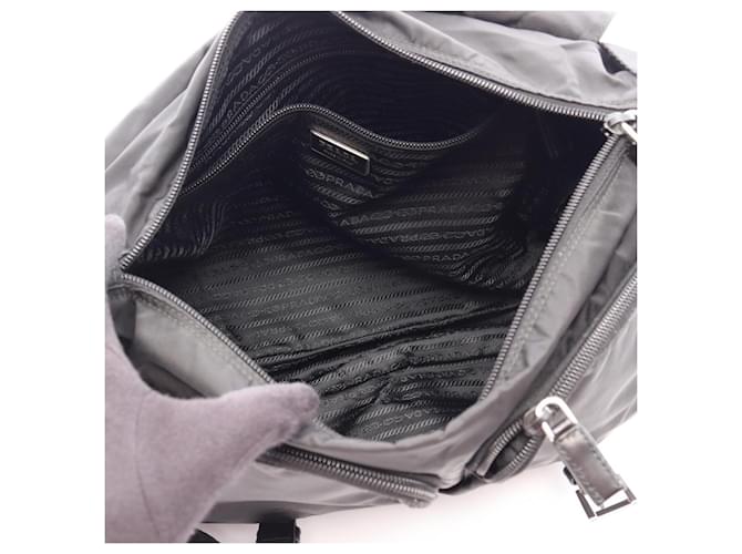 Borsa a Spalla Prada VELA Nero - vista 3