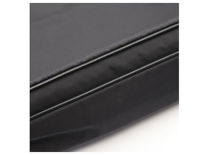 Borsa Business 2-Way TESSUTO+SAFFIANO Prada Nero - vista 10