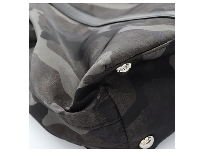 Borsa a 2 vie Prada Camouflage Multicolore Cachi - vista 10