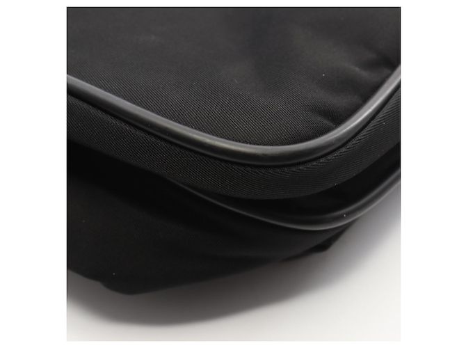 Borsa a tracolla in nylon Prada Nero - vista 7