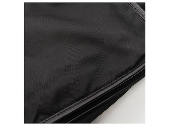 Borsa a tracolla in nylon Prada Nero - vista 8