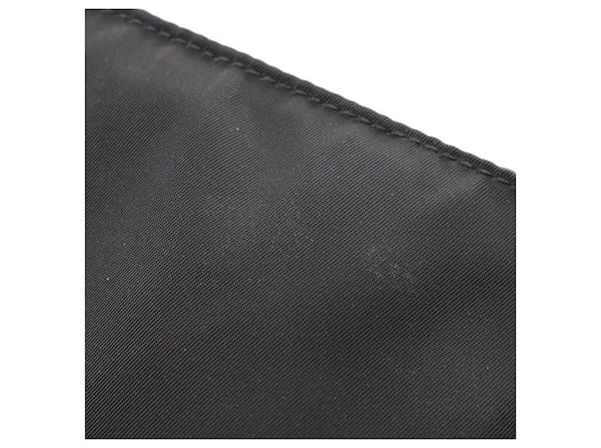 Saffiano Prada Triangle Logo Gürteltasche Schwarz - Ansicht 7