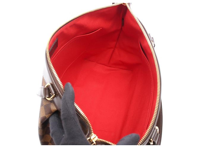 Borsa Tote Louis Vuitton Westminster GM Damier Ebene Marrone - vista 3