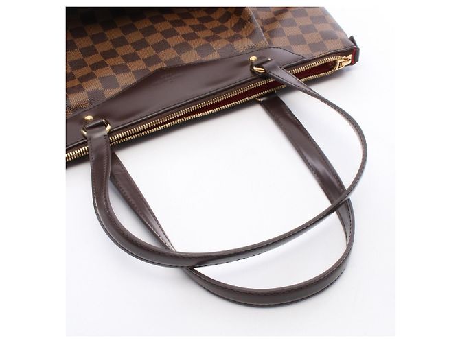 Borsa Tote Louis Vuitton Westminster GM Damier Ebene Marrone - vista 6