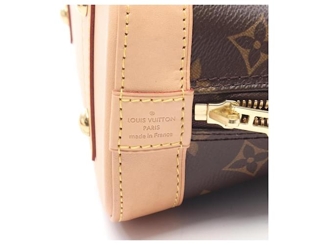 Borsa Louis Vuitton Alma BB Marrone - vista 5