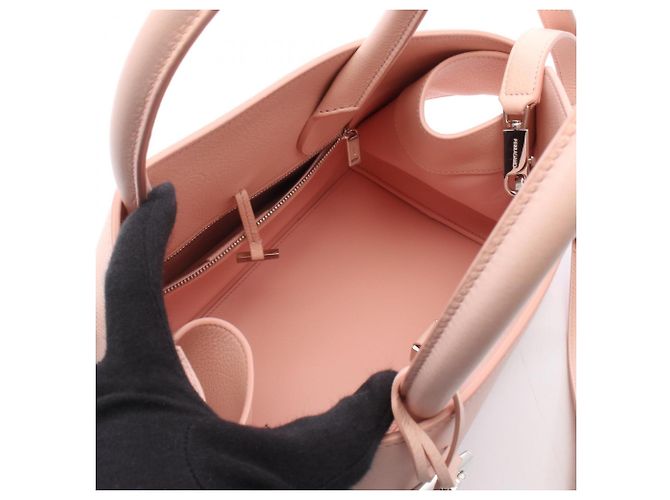 Borsa a 2 vie HUG Small Salvatore Ferragamo Rosa - vista 3