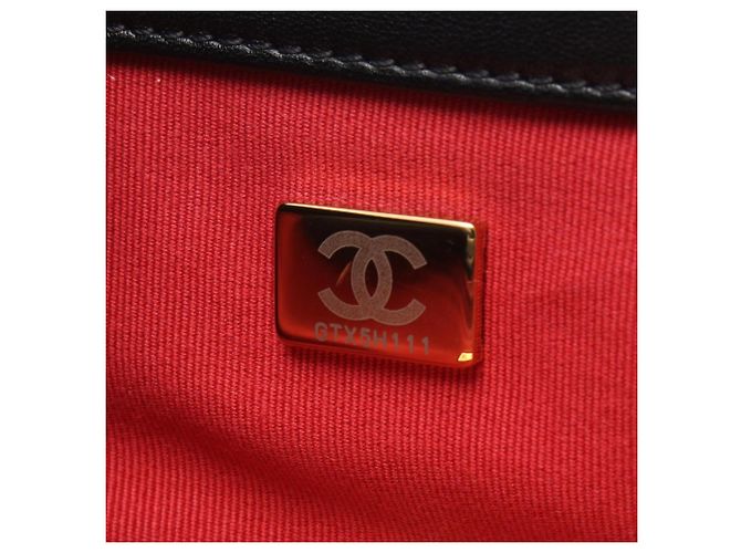 Borsa a tracolla Chanel 19 Dixneuf Matelassé Nero - vista 5