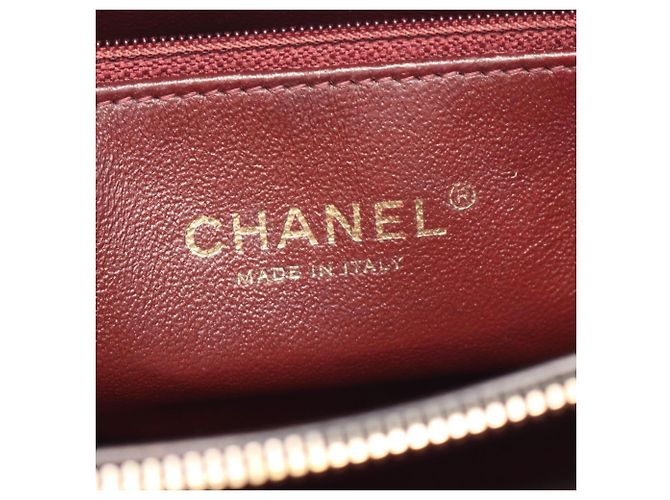 Borsa Tote Chanel V-stitch Chevron Nero - vista 4