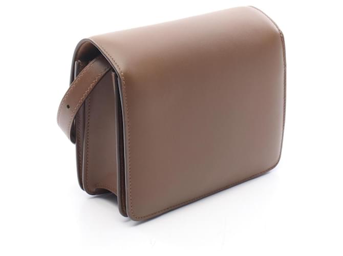Céline Borsa a Spalla Celine Classic Box Small Marrone - vista 2