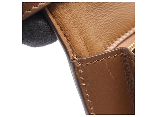Céline Borsa a Spalla Celine Classic Box Small Marrone - vista 5
