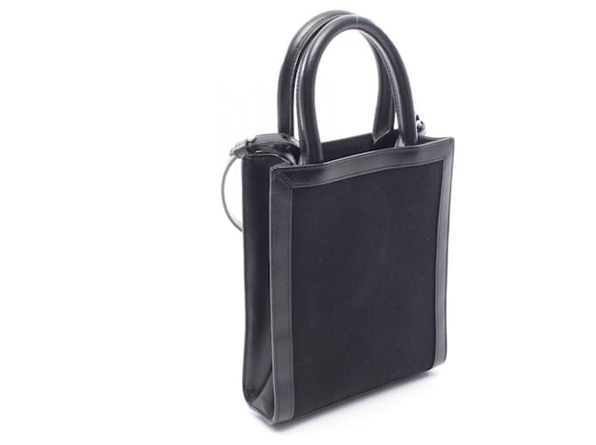 Céline Celine Mini Vertical Cabas Borsa a Spalla 2-Way Nero - vista 2