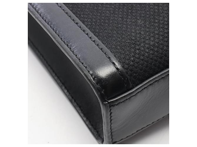 Céline Celine Mini Vertical Cabas Borsa a Spalla 2-Way Nero - vista 5