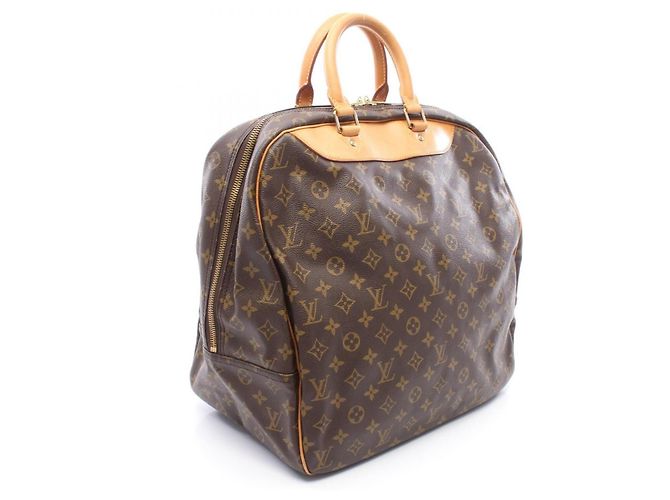 Borsa Boston Louis Vuitton Evasion Monogram Marrone - vista 2