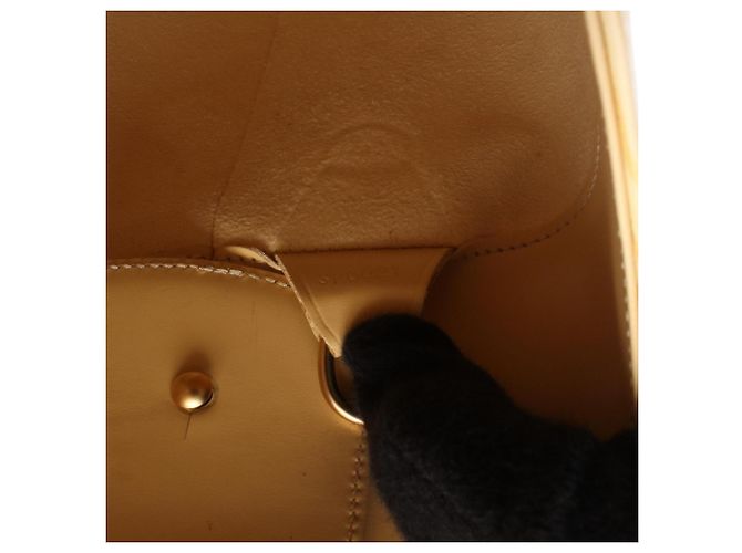 Borsa a Spalla Louis Vuitton Verso Epi Vanilla Beige - vista 5