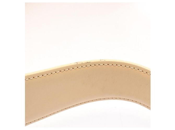Borsa a Spalla Louis Vuitton Verso Epi Vanilla Beige - vista 7