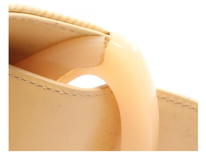 Borsa a Spalla Louis Vuitton Verso Epi Vanilla Beige - vista 9