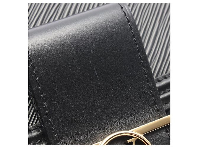 Borsa a Spalla Louis Vuitton Dauphine NV MM Nero - vista 6