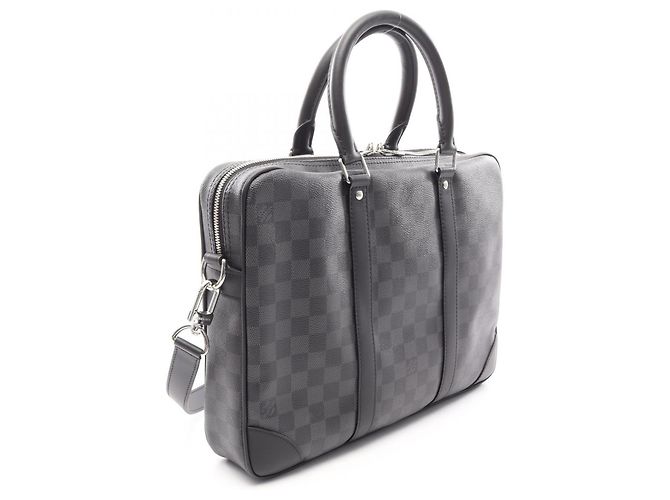 Portadocumenti Voyage Louis Vuitton Borsa a mano Nero - vista 2
