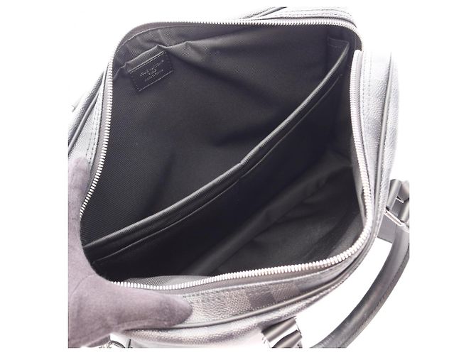 Portadocumenti Voyage Louis Vuitton Borsa a mano Nero - vista 3