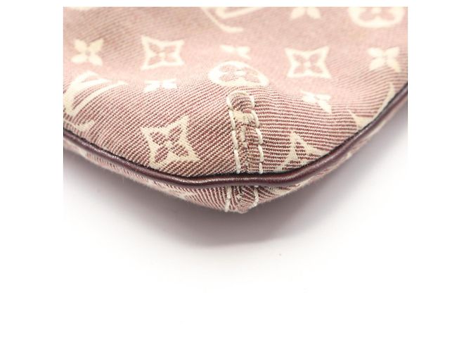 Borsa Louis Vuitton Mini Pochette Accessoires Marrone Bordò - vista 6