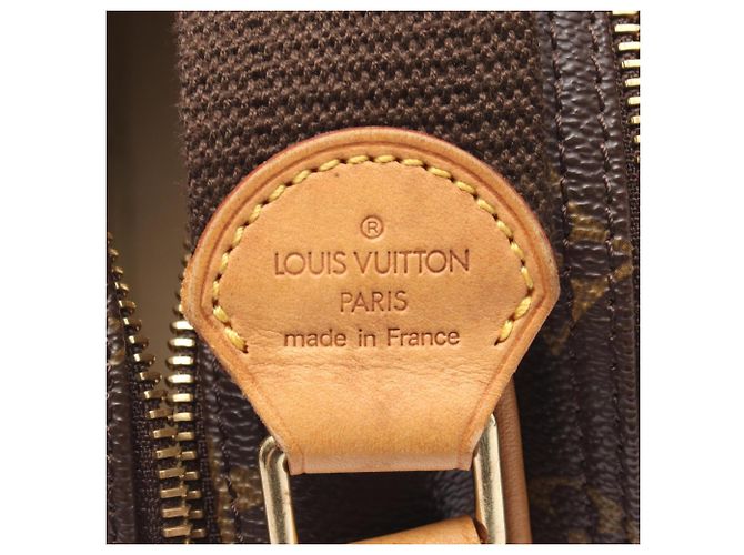 Borsa a Spalla Louis Vuitton Reporter PM Monogram Marrone - vista 4