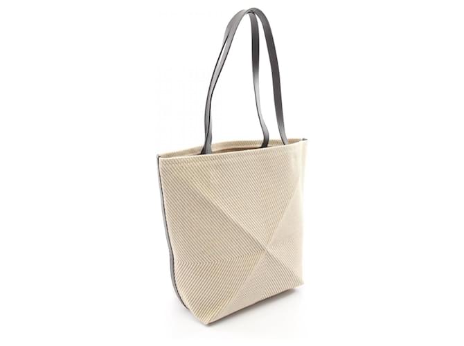 Loewe Puzzlefold Medium Tote Bag Braun Roh - Ansicht 2