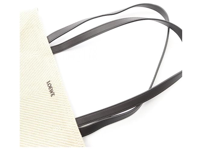 Loewe Puzzlefold Medium Tote Bag Braun Roh - Ansicht 6