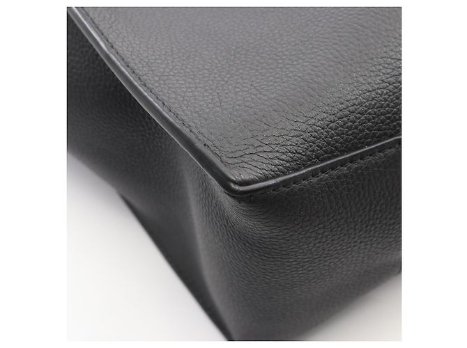 Borsa Tote Loewe Buckle Horizontal Anagram Nero - vista 6