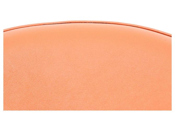 Piccola borsa a tracolla in pelle Loewe Luna Arancione - vista 5