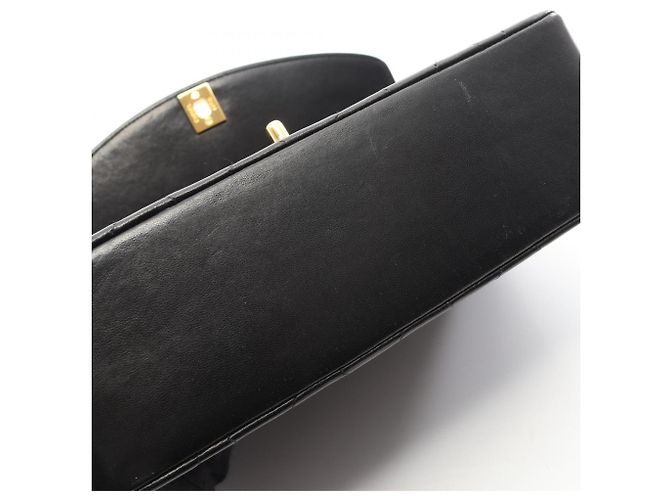 Borsa a Spalla Chanel Matelassé Diana Flap Nero - vista 10