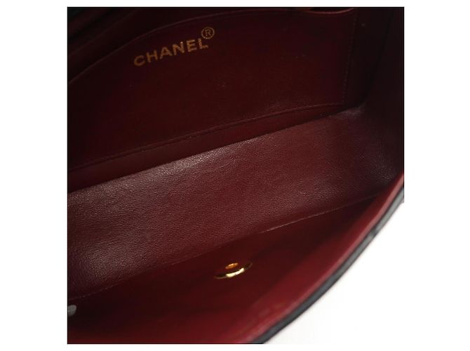 Borsa a Spalla Chanel Matelassé Diana Flap Nero - vista 7