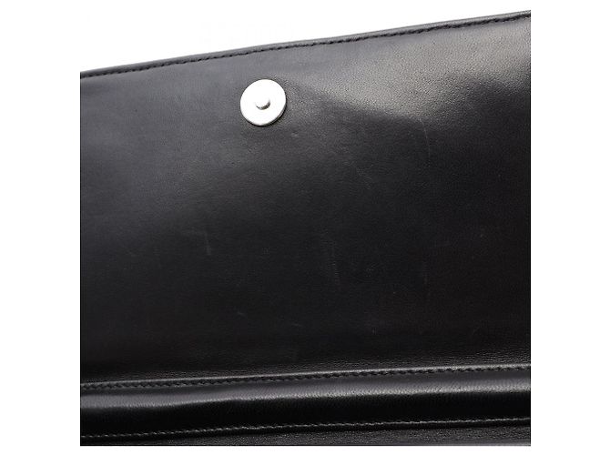 Borsa a Spalla Chanel Matelassé Butterfly Nero - vista 12