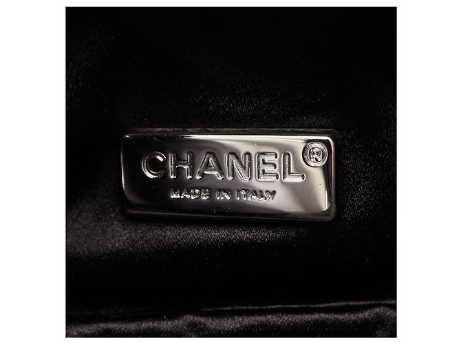 Borsa a Spalla Chanel Matelassé Butterfly Nero - vista 4