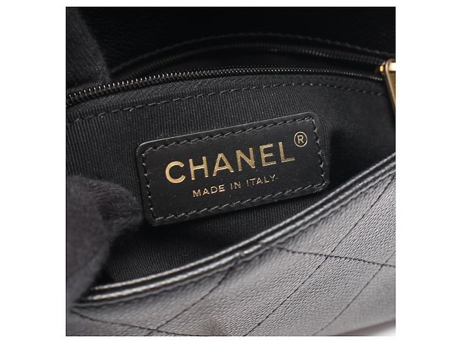 Borsa Chanel Mini Matelassé Top Handle Nero - vista 4