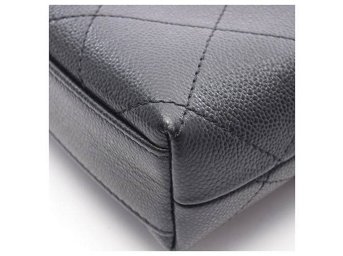 Borsa Chanel Mini Matelassé Top Handle Nero - vista 7