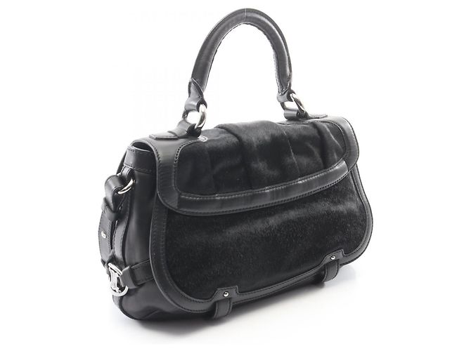 Céline Borsa 2WAY Celine in pelle nera Nero - vista 2