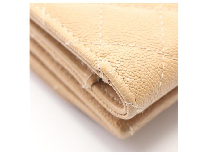 Cartera tríptico Boy de Chanel en beige - vista 10