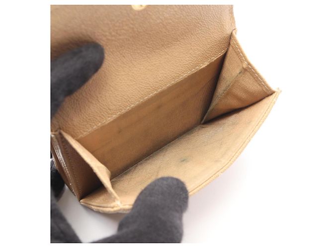 Cartera tríptico Boy de Chanel en beige - vista 4