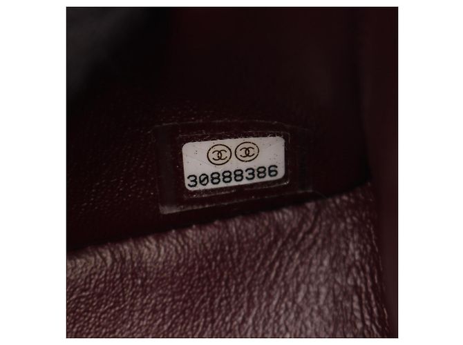 Borsa a Spalla Chanel Matelassé Double Flap Nero - vista 5